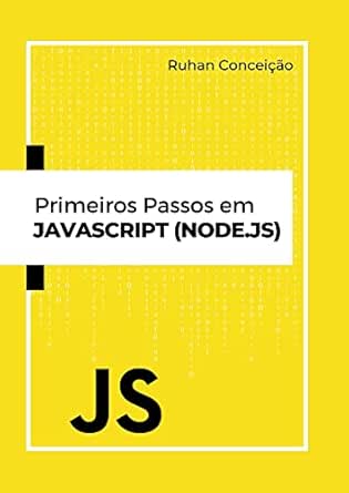 Capa do livro Primeiros Passos em JavaScript (Node.js)